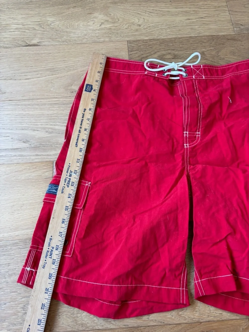 VTG polo ralph lauren blue label y2k swim trunks mens large